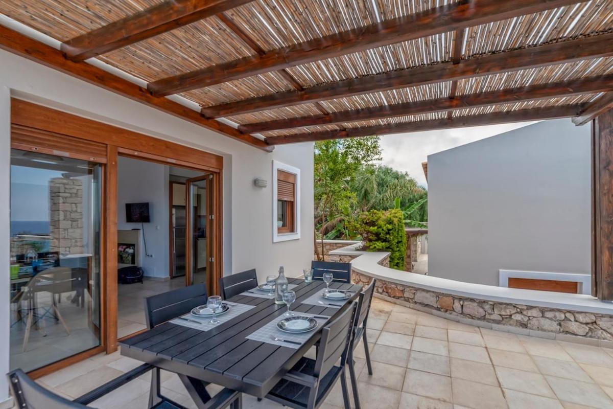 Karena Seaview Villa Gerani Chanion Exterior foto